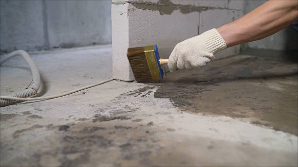 Crawl space vapor barrier installation in New Haven, IN